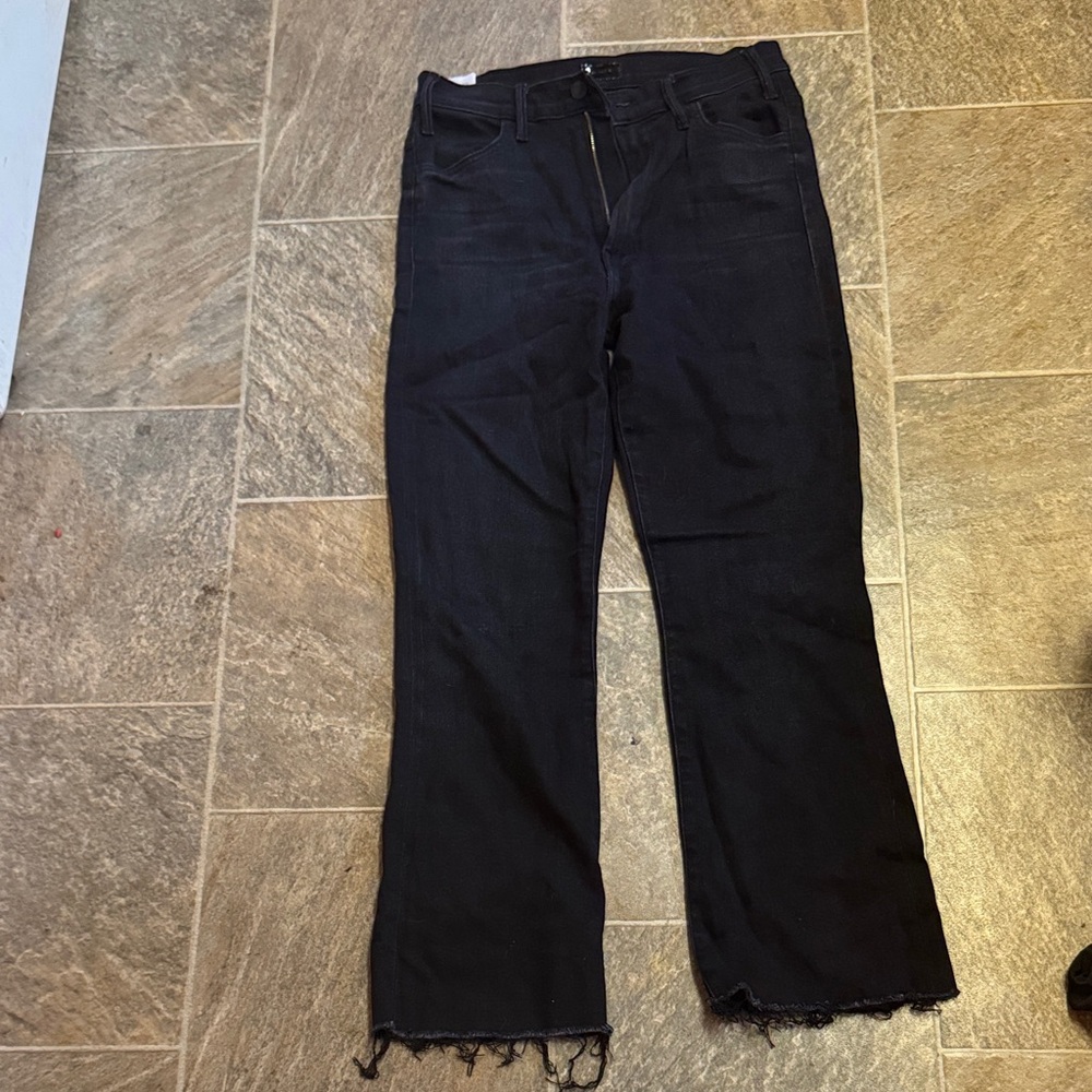 MOTHER Black Flare Women's Jeans
